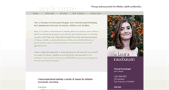 Desktop Screenshot of lauranusbaum.com